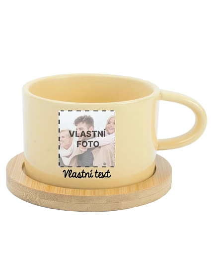 Personalizovaný keramický hrnček „MAKRONKA“ s fotografiou Personalizovaný keramický hrnček „MAKRONKA“ s fotografiou
