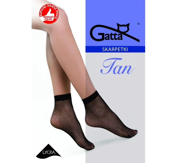Dámske sieťované ponožky Gatta Tan nr 1 kabaretka Dámske sieťované ponožky Gatta Tan nr 1 kabaretka