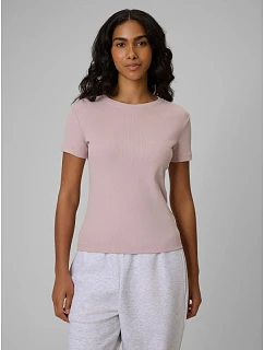 Dámske úzke rebrované tričko 4F 4FRSS26TTSHF3629-56S dámske