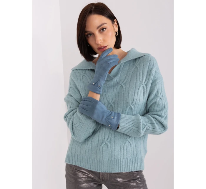 Rękawiczki AT RK model 19040798 szaro niebieski - FPrice