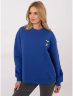 Blúzka CLM BL 1283.19X kobaltovo modrá
