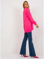 Dámsky kardigan LC SW 8042.69 fluo ružová - FPrice