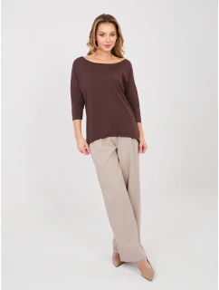 Blúzka RV BZ A1187.36 tmavohnedá