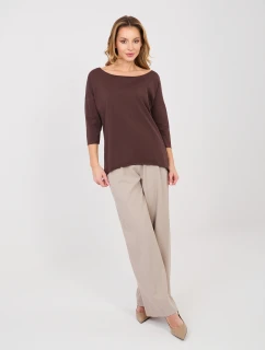 Blúzka RV BZ A1187.36 tmavohnedá