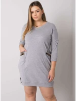 Šaty RV SK 6836.55P sivá