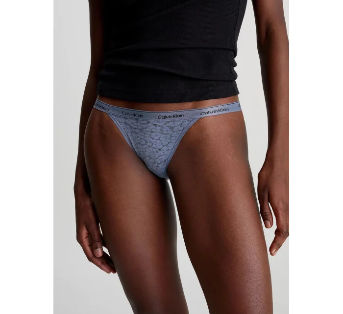 Dámske nohavičky 000QD5213E PB4 Grey - Calvin Klein