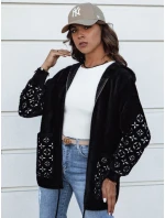 Dámská přechodná bunda z alpaky černá model 21977404 - Dstreet