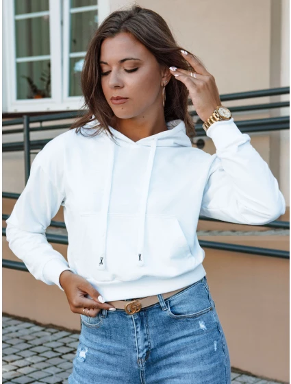 Dámská mikina bílá Dstreet model 21978512 - FashionStreet