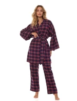 Pyžamo L&L 2475 Roxy long/r S-XL dámské pyžamo na zip Pyžamo L&L 2475 Roxy long/r S-XL dámské pyžamo na zip