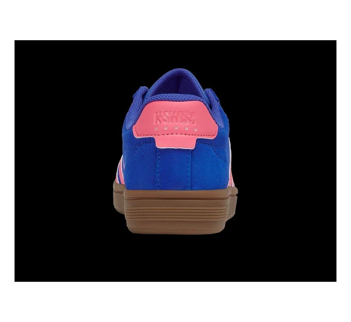 Tenisky K-swiss COURT TIEBRK II SDE DAZZLING BLUE/PINK LEMONADE/GUM-M (99492-480-M)