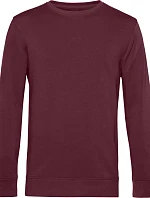 B&C Inspire Crew Neck_° Pánska mikina 01.U31B bordová