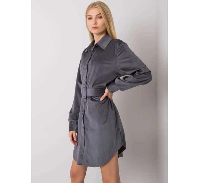 Šaty DHJ SK 10333.12P grafit