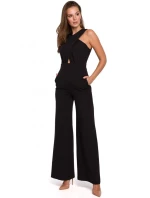 K029 Kombinéza s krížom - čierna K029 Kombinéza s krížom - čierna