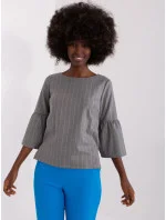 Dámska blúzka LK BZ 506434.33P Grey - FPrice Dámska blúzka LK BZ 506434.33P Grey - FPrice