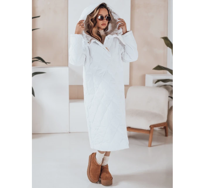 Dámská zimní bunda prošívaná bílá Dstreet model 21990483 - FashionStreet