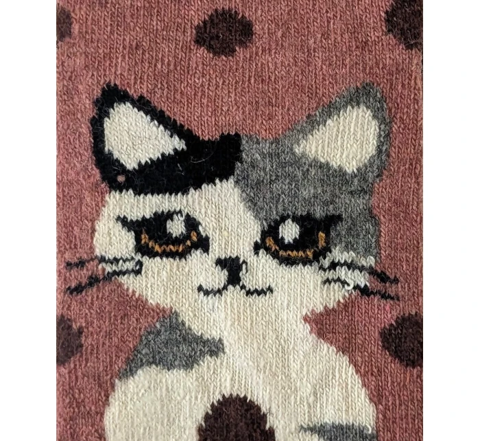 Ponožky WiK 002 Angora dámské 02 Cats 35-42