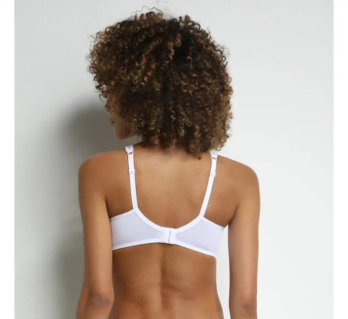 Dámská krajková podprsenka GENEROUS model 17153475 UNDERWIRE BRA bílá - DIM Dámská krajková podprsenka GENEROUS model 17153475 UNDERWIRE BRA bílá - DIM