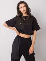 Dámska mikina 217 BL 24290.80P čierna Dámska mikina 217 BL 24290.80P čierna