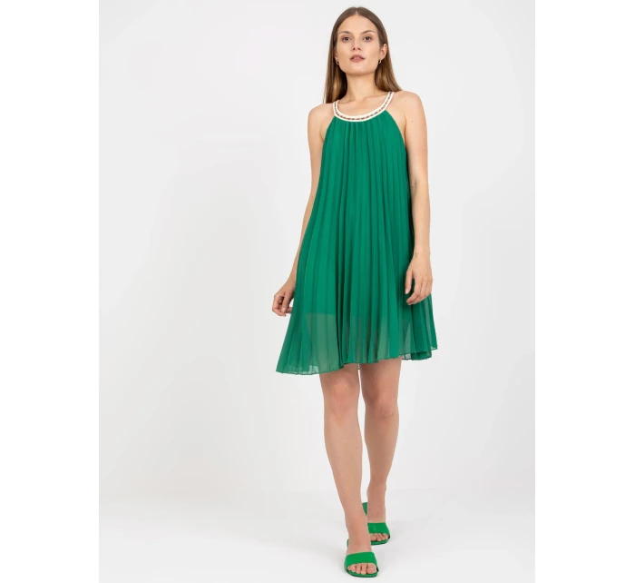 Šaty DHJ SK 0010.35 tmavo zelená
