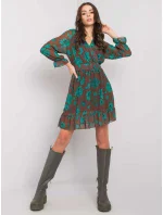 Šaty DHJ SK 12220 3.51P hnedá