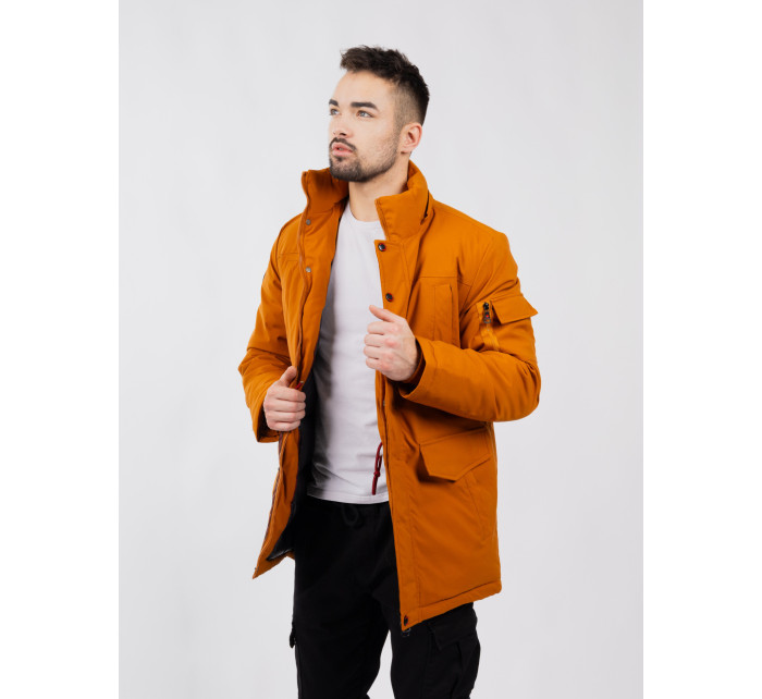 Pánska zimná bunda GLANO - oranžová