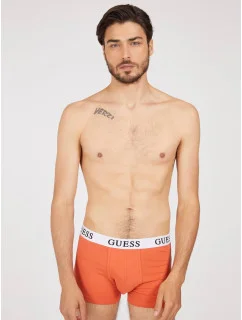 Pánske trenírky U1BG05K6YW1 P50F oranžová/modrá/ farebná - GUESS