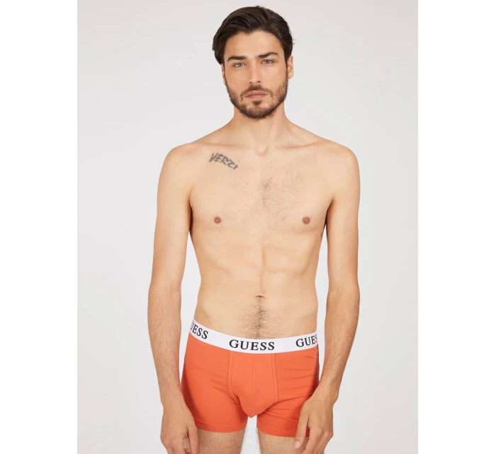 Pánske trenírky U1BG05K6YW1 P50F oranžová/modrá/ farebná - GUESS Pánske trenírky U1BG05K6YW1 P50F oranžová/modrá/ farebná - GUESS