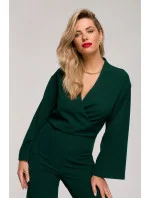 Dámský overal model 18580901 tm. zelená - Makover