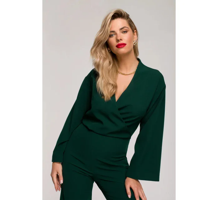 Dámský overal model 18580901 tm. zelená - Makover