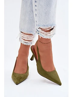 Sandále na podpätku model 226918 Vykročte štýlovo