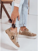 FashionStreet béžové dámske tenisky ZY1067
