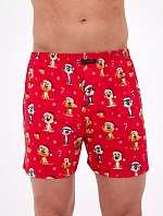Boxerské šortky Cornette 016/21 Dogs 2 Christmas S-2XL