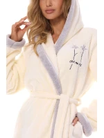 Dámsky župan 2419 Tess cream - L&L Dámsky župan 2419 Tess cream - L&L