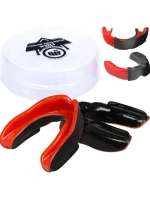 Gélový chránič zubov + krabička - čierna a červená | GelTech Gélový chránič zubov + krabička - čierna a červená | GelTech