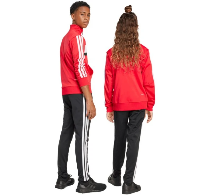 Dětská tepláková souprava Essentials 3Stripes červená/černá model 21465429 - ADIDAS Dětská tepláková souprava Essentials 3Stripes červená/černá model 21465429 - ADIDAS