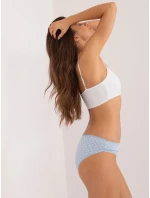 BR MT 11444 4 biele a modré spodky BR MT 11444 4 biele a modré spodky