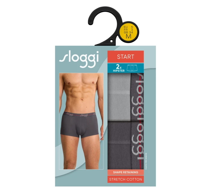 BOXERKY SLOGGI MEN START HIPSTER 2PACK 0034 BOXERKY SLOGGI MEN START HIPSTER 2PACK 0034