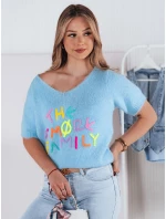 Dámský svetr modrý Dstreet model 21973906 - FashionStreet