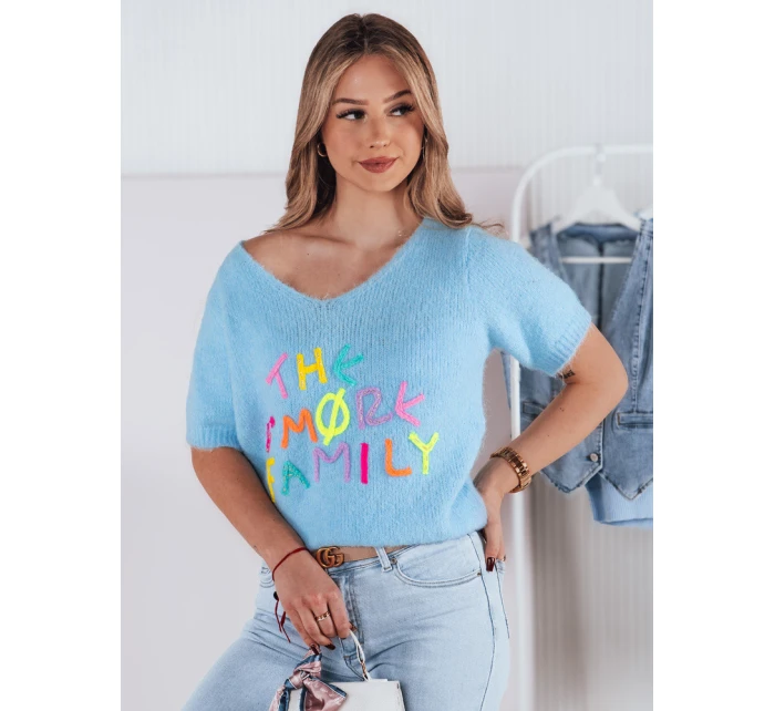 Dámský svetr modrý Dstreet model 21973906 - FashionStreet