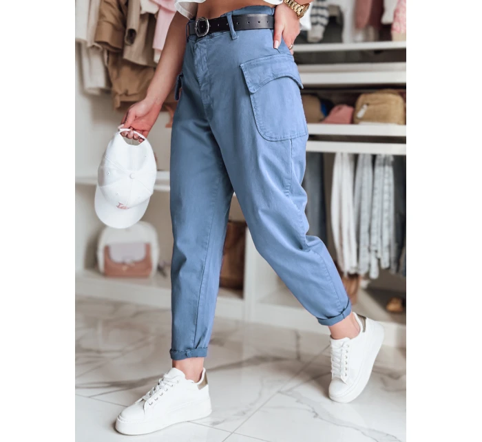 Dámské kalhoty blue Dstreet model 21986153 - FashionStreet Dámské kalhoty blue Dstreet model 21986153 - FashionStreet