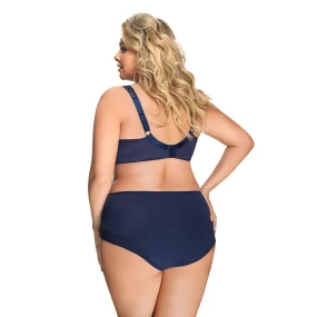 Dámska podprsenka 441 Luisse modrá - GORSENIA