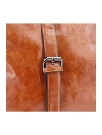 Originálna hnedá dámska kabelka 4794B