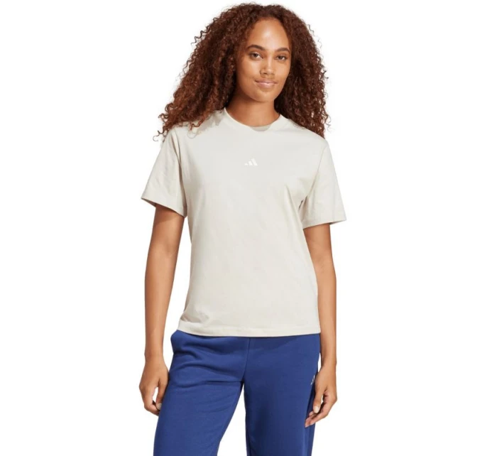 Bavlnené tričko adidas Essentials Small Logo W JI6079 Bavlnené tričko adidas Essentials Small Logo W JI6079