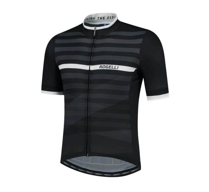 Rogelli STRIPE dres 2XL čierno-biely