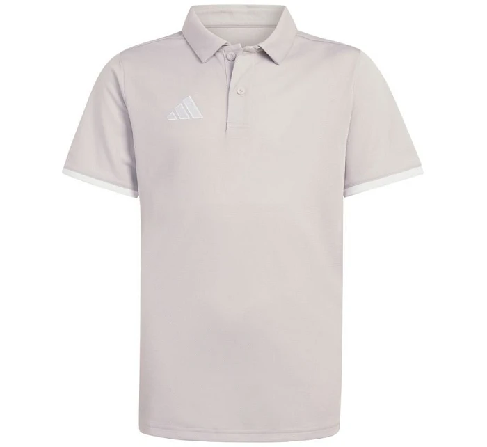 Detské tričko adidas Entrada 26 Polo light grey JZ6628
