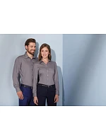 Daiber JN 677 Popelínová blúzka s dlhými rukávmi 02.0677 wine Daiber JN 677 Popelínová blúzka s dlhými rukávmi 02.0677 wine