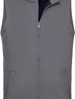 Russell Athletic 041M Pánska 2-vrstvová smart softshellová vesta 10.041M convoy grey