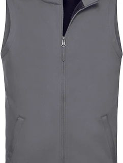 Pánská 2vrstvá smart softshellová vesta 10. convoy grey model 22462667 - Russell Athletic