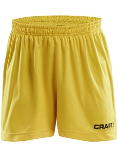 Squad Go Short Solid Jr Dětské sportovní kraťasy yellow model 22469079 - Craft Teamwear