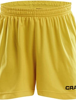 Squad Go Short Solid Jr Dětské sportovní kraťasy  yellow model 22469079 - Craft Teamwear